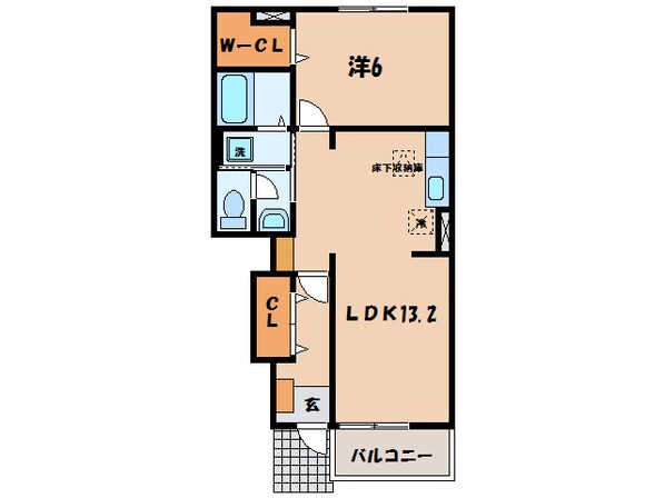 北新川駅 徒歩10分 1階の物件間取画像